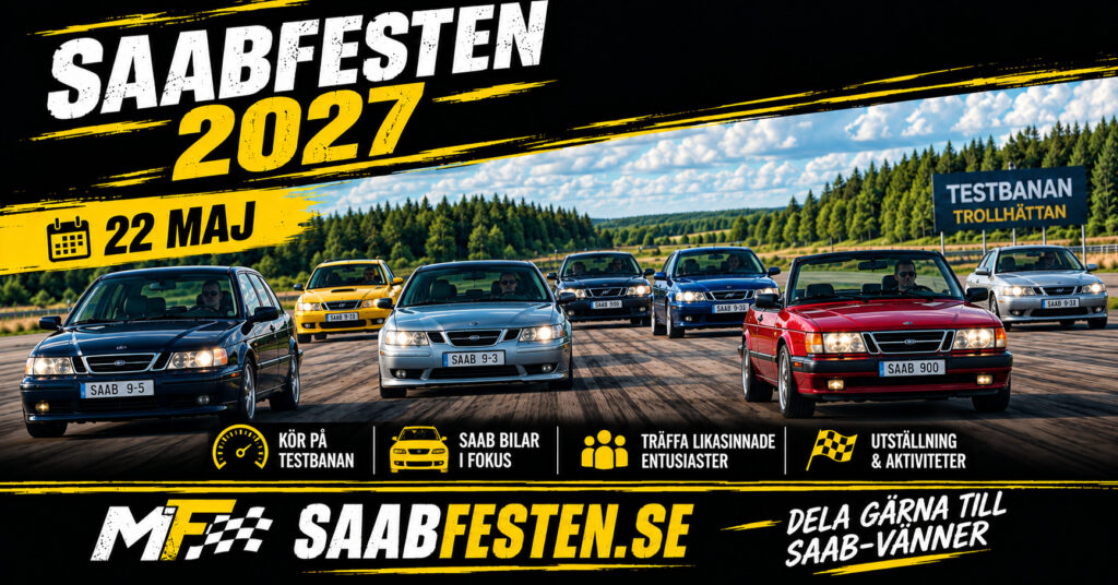 Saabfesten 22 Maj 2027